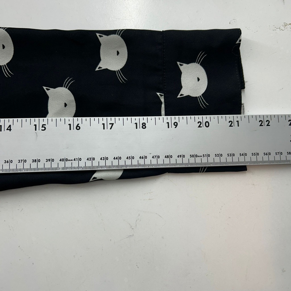 Express Portofino Cats Shirt Womens Extra Small Black - Picture 7 of 10
